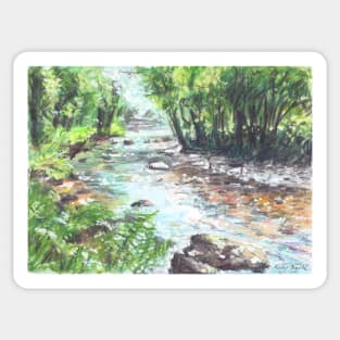 River Barle, Exmoor Sticker